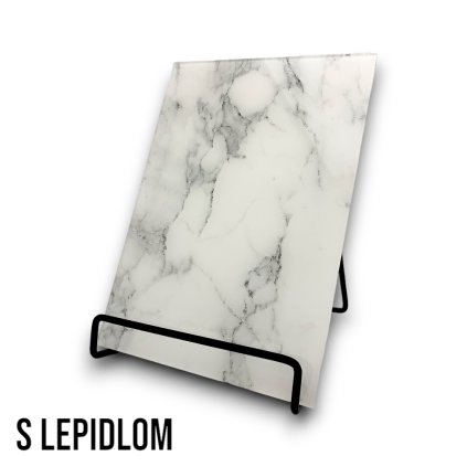 Sibu - SG MARBLE White AR+, 2600 x 1000 x 2,1 mm, s lepidlom