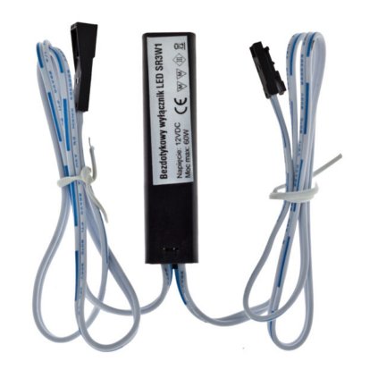 LED Doplnky - Spínač pre zásuvky a posuvné dvere IR12V/60W