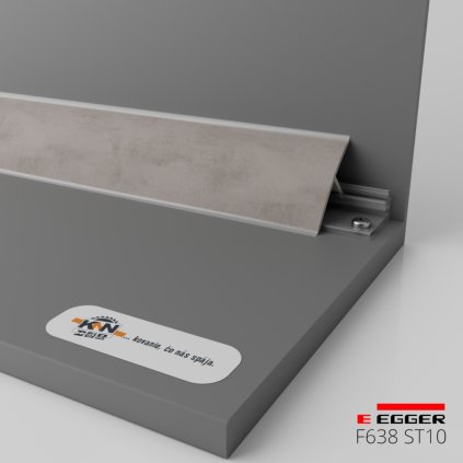 EGGER - Tesniaca lišta k pracovnej doske - F638 ST10 - dľžka 4100 mm