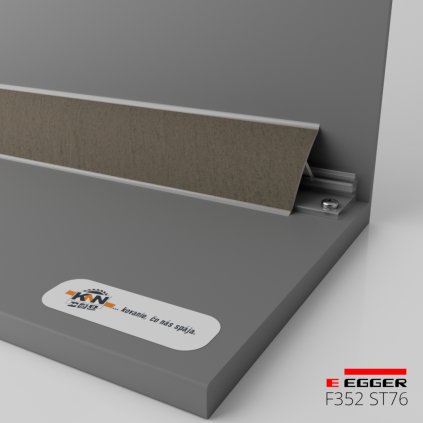 EGGER - Tesniaca lišta k pracovnej doske - F352 ST76 - dľžka 4100 mm