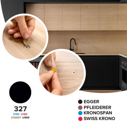 Krytka samolepiaca - 327 - 0190 / U190 / U12007 / U999 - 327 - Ø 20 mm