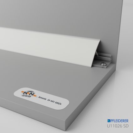 PFLEIDERER - Tesniaca lišta k pracovnej doske - U11026 SD - dľžka 4200 mm