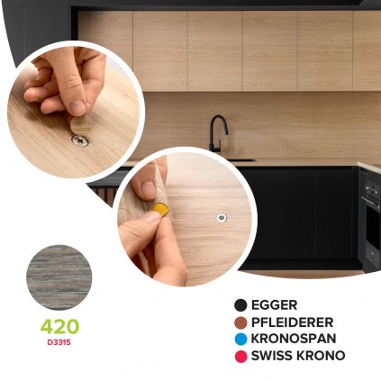 Krytka samolepiaca - 420 - D3315 - Ø 20 mm