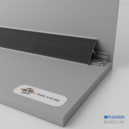 PFLEIDERER - Tesniaca lišta k pracovnej doske - R34032 NY - dľžka 4200 mm