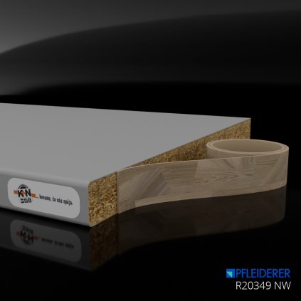 PFLEIDERER - Hrana k pracovnej doske - R20349 NW - 43 x 2 mm