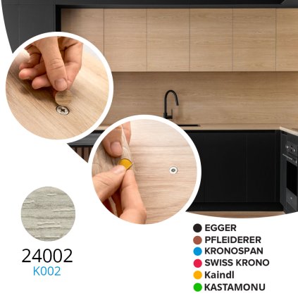 Krytka samolepiaca - 24002 - K002 - GR - Ø 14 mm