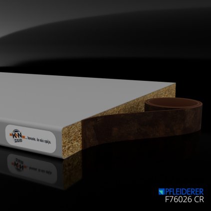 PFLEIDERER - Hrana k pracovnej doske - F76026 CR - 43 x 1 mm