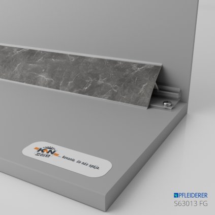 PFLEIDERER - Tesniaca lišta k pracovnej doske - S63013 FG - dľžka 4200 mm