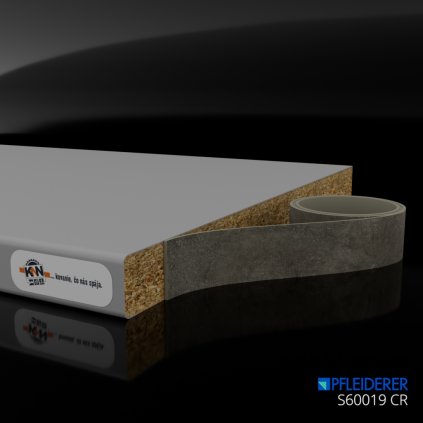 PFLEIDERER - Hrana k pracovnej doske - S60019 CR - 43 x 2 mm