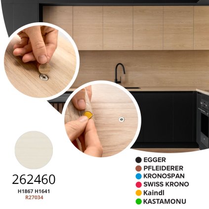 Krytka samolepiaca - 262460 - H1867 / H1641 / R27034 - Ø 14 mm