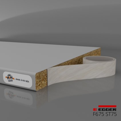 EGGER - hrana k pracovnej doske - F675 ST75- 43 x 1,5 mm