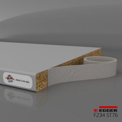 EGGER - Hrana k pracovnej doske - F234 ST76 - 43 x 1,5 mm