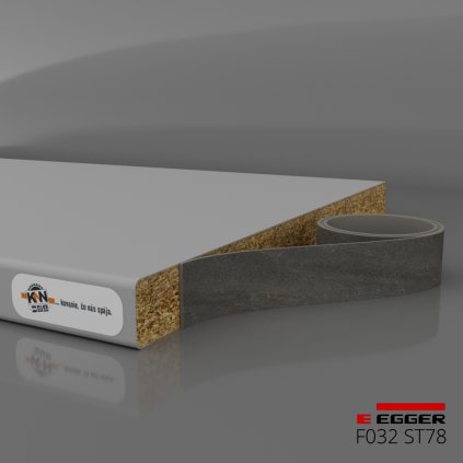 EGGER - hrana k pracovnej doske - F032 ST78 - 43 x 1,5 mm