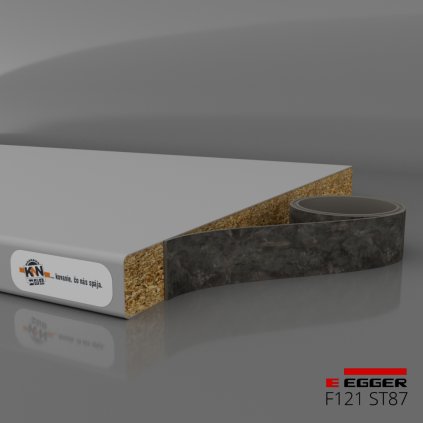 EGGER - Hrana k pracovnej doske - F121 ST87 - 43 x 1,5 mm