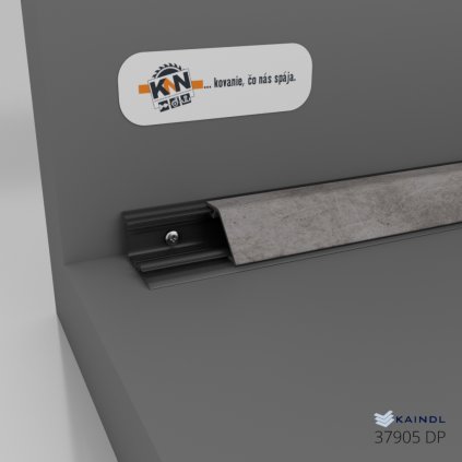 KAINDL - Tesniaca lišta k pracovnej doske - 37905 DP - dĺžka 4100 mm