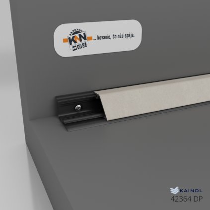 KAINDL - Tesniaca lišta k pracovnej doske - 42364 DP - dĺžka 4100 mm