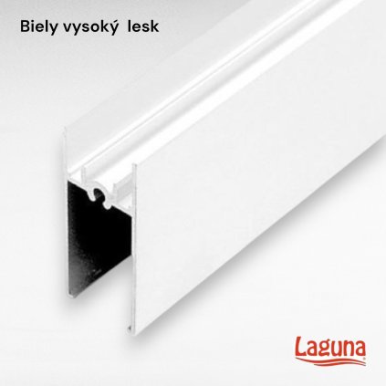 LAGUNA - Rámový profil RAMA, biela lesklá (8831)