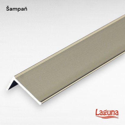 LAGUNA - L profil 10/20, šampaň (8644) 3m