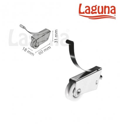 LAGUNA - Koliesko spodné MULTIOMEGA s perom (8816)