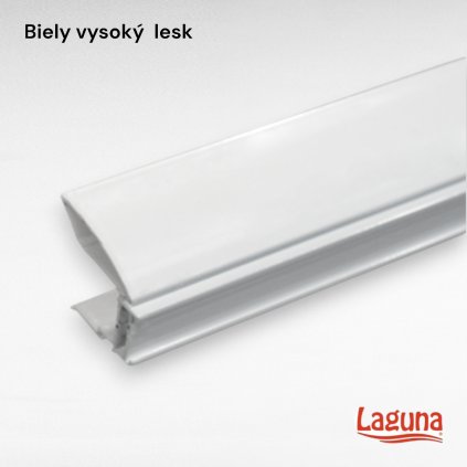 LAGUNA - Madlo MULTIOMEGA WIDE - na nas. širokú štetinu, biela leskla, 2,75 m (8711)