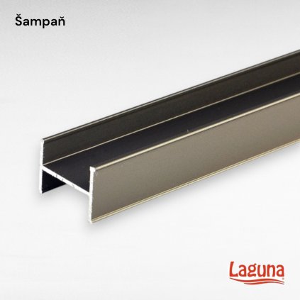 LAGUNA - Spojovací profil, šampaň (8184)