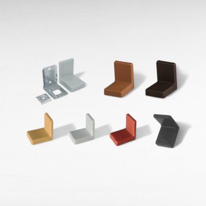 Závesné rektifikačné kovanie s krytkou