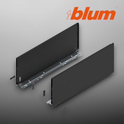 BLUM - LEGRABOX -  súprava bokov -  výška F - MD600 - čierna - 770F6002S