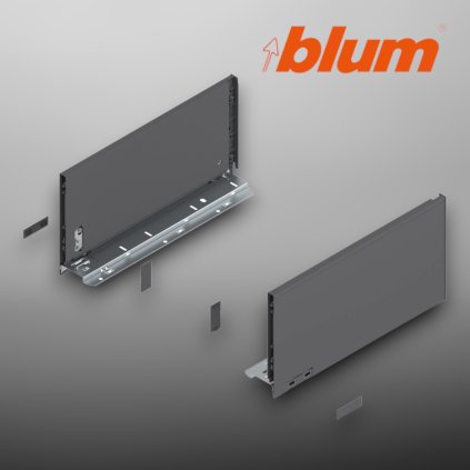 BLUM - LEGRABOX -  súprava bokov -  výška C - MD350 - sivá - 770C3502S