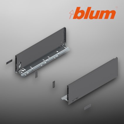 BLUM - LEGRABOX -  súprava bokov -  výška K - MD400 - sivá - 770K4002S