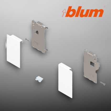 BLUM - LEGRABOX -  súprava predný diel -  výška M - biela - ZI7.0MS0
