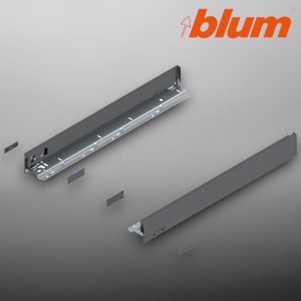 BLUM - LEGRABOX -  súprava bokov -  výška N - MD550 - sivá - 770N5502S