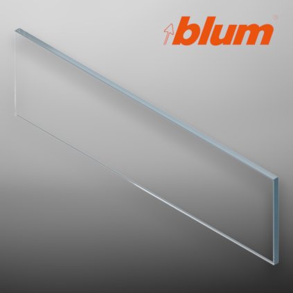 BLUM - LEGRABOX -  zasúvací prvok zo skla vpredu - vysoké - ZE7W482G