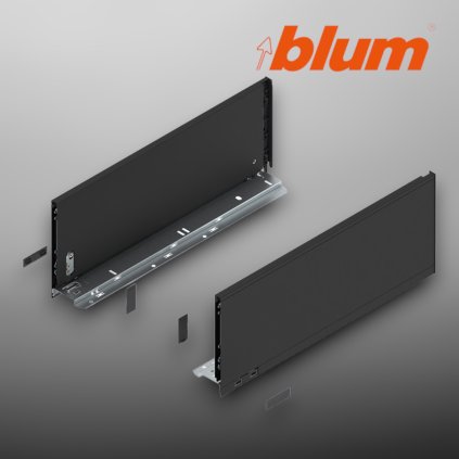 BLUM - LEGRABOX -  súprava bokov -  výška C - MD450 - čierna - 770C4502S