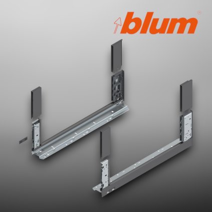 BLUM - LEGRABOX -  súprava bokov -  výška C - MD550 - sivá - 780C5502S