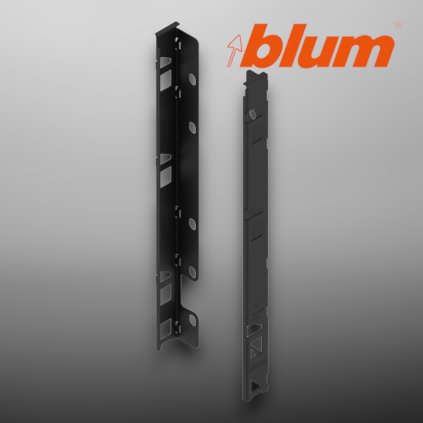 BLUM - LEGRABOX -  držiak chrbta - čierna - výška F - ZB7F000S