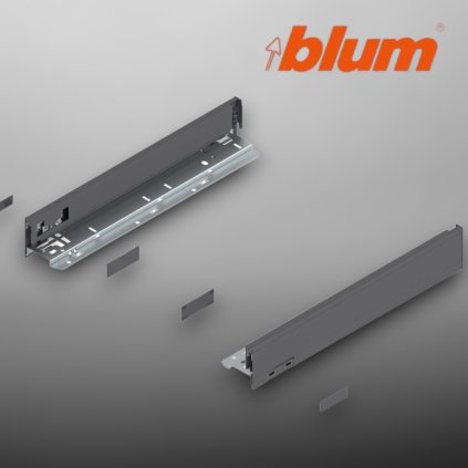 BLUM - LEGRABOX -  súprava bokov -  výška N - MD400 - sivá - 770N4002S