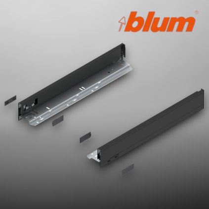 BLUM - LEGRABOX -  súprava bokov -  výška N - MD450 - čierna - 770N4502S