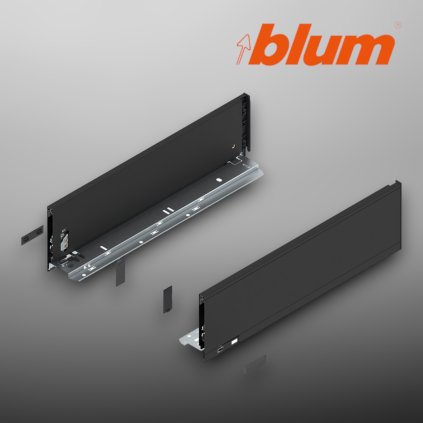 BLUM - LEGRABOX -  súprava bokov -  výška K - MD450 - čierna - 770K4502S