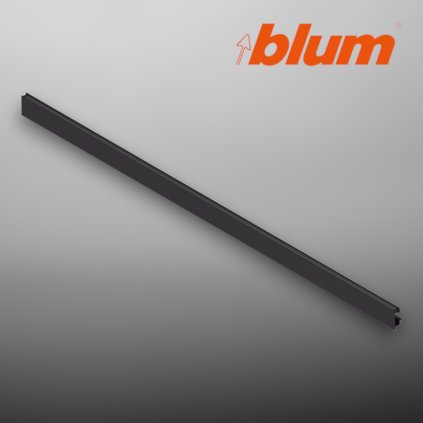 BLUM - LEGRABOX -  predná časť s drážkou - čierna - ZV7.1043MN1