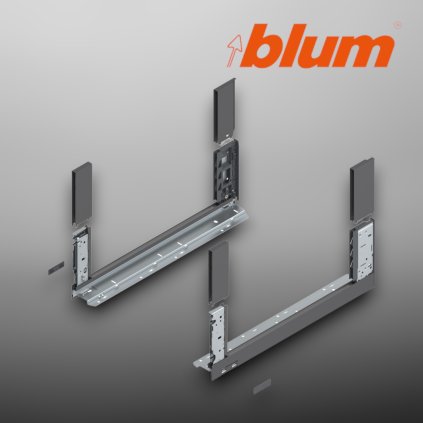 BLUM - LEGRABOX -  súprava bokov -  výška C - MD500 - sivá - 780C5002S