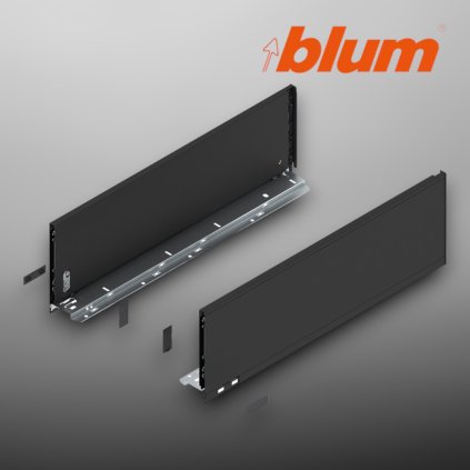 BLUM - LEGRABOX -  súprava bokov -  výška C - MD550 - čierna - 770C5502S
