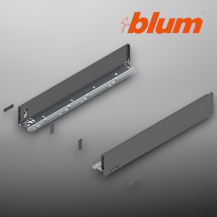 BLUM - LEGRABOX -  súprava bokov -  výška M - MD550 - sivá - 770M5502S