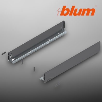 BLUM - LEGRABOX -  súprava bokov -  výška M - MD650 - sivá - 770M6502S