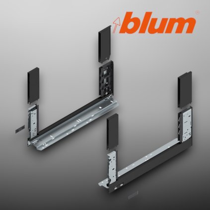 BLUM - LEGRABOX -  súprava bokov -  výška C - MD450 - čierna - 780C4502S