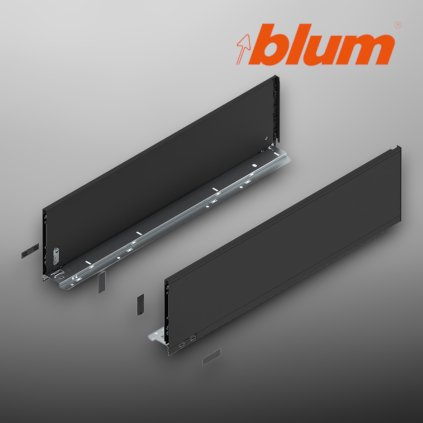 BLUM - LEGRABOX -  súprava bokov -  výška C - MD650 - čierna - 770C6502S
