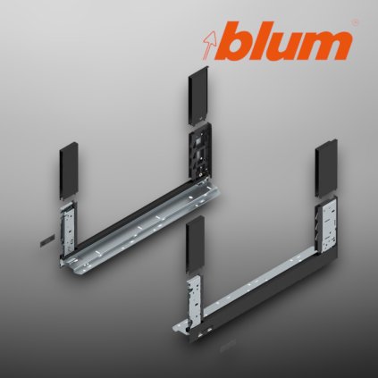 BLUM - LEGRABOX -  súprava bokov -  výška C - MD500 - čierna - 780C5002S