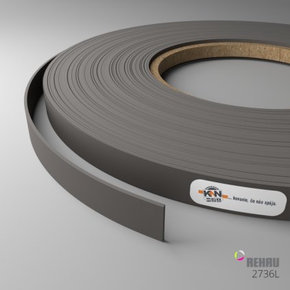 Hrana - REHAU NOIR - ABS - 2736L - 23 x 1 mm