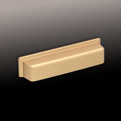 Úchytka - GIUSTI - FG.WMN83109600F3, Zlatá matná, 96 mm