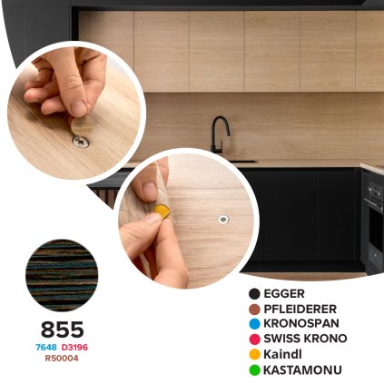 Krytka samolepiaca - 855 - 7648 / D3196 / R50004 - Ø 14 mm