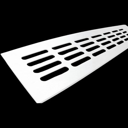 Vetracia mriežka, biela, 60 x